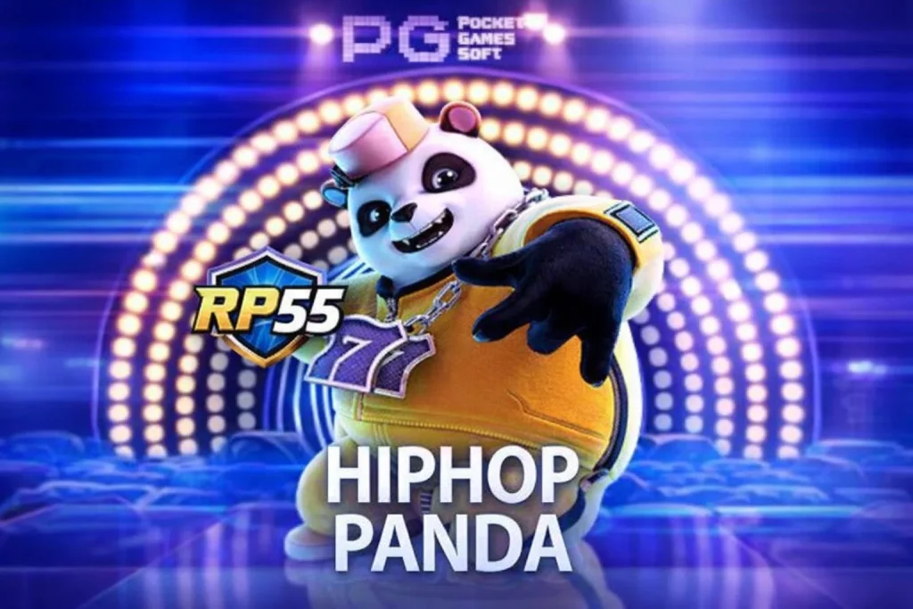 HIPHOP PANDA dengan tema panda bergaya hip hop yang menarik di platform RP55