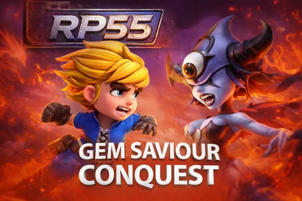 Permainan fantasi dunia kristal Gem Saviour Conquest dari RP55