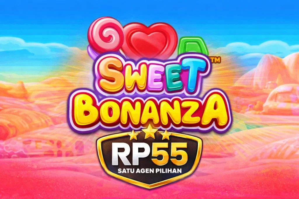 SWEET BONANZA merupakan permainan bertema manis yang tersedia di RP55 untuk hiburan ringan